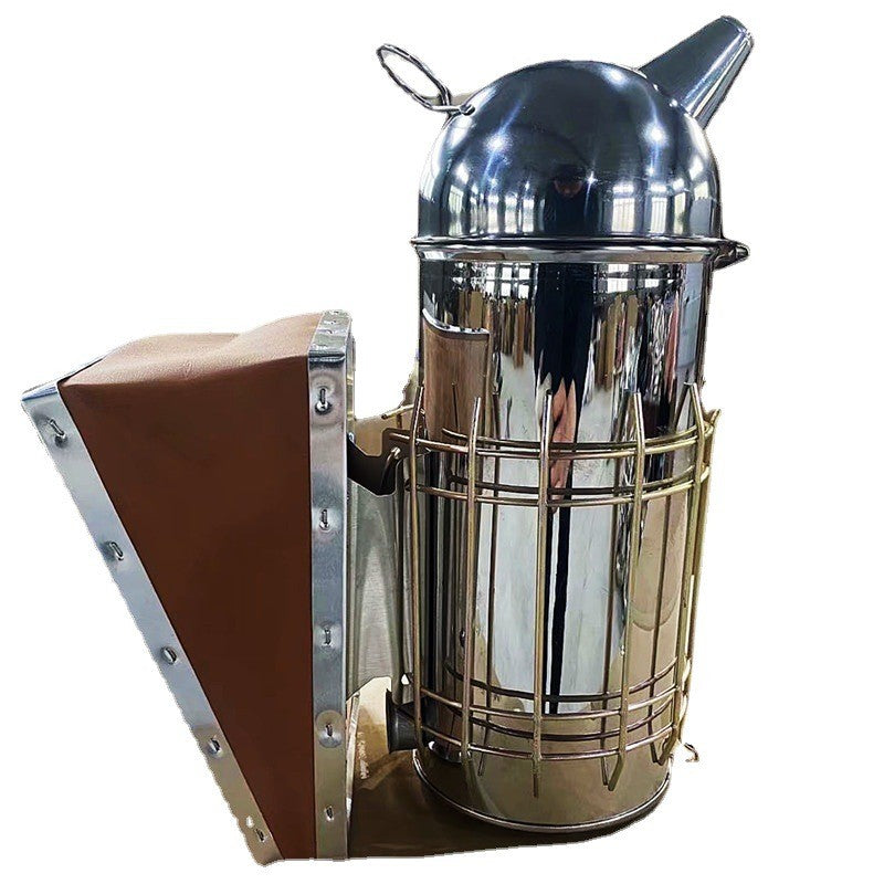 Afumator Apicol, Flippy, din Inox, 30 x 25 x 10 cm, Gri