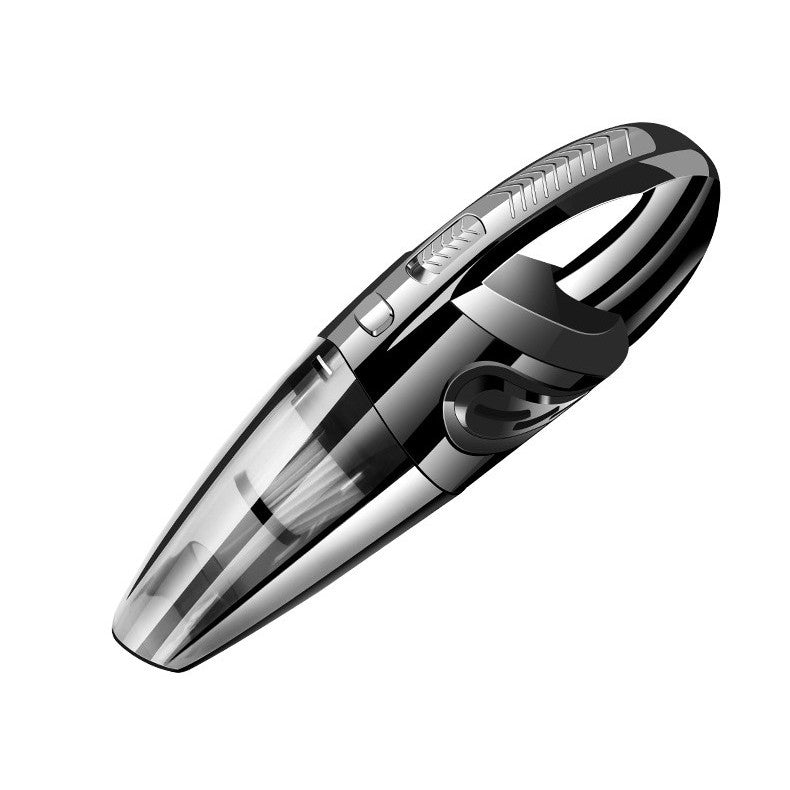 Aspirator de Mana Portabil Turbo, Flippy, pentru Uz Caznic sau Auto, Functie de Aspirare Umeda si Uscata, Incarcare la Priza, 32.000 rot/min, Putere 120W, Aspirare cu Vid de 4 Bar, 5 Accesorii pentru Spatii Inguste, Negru