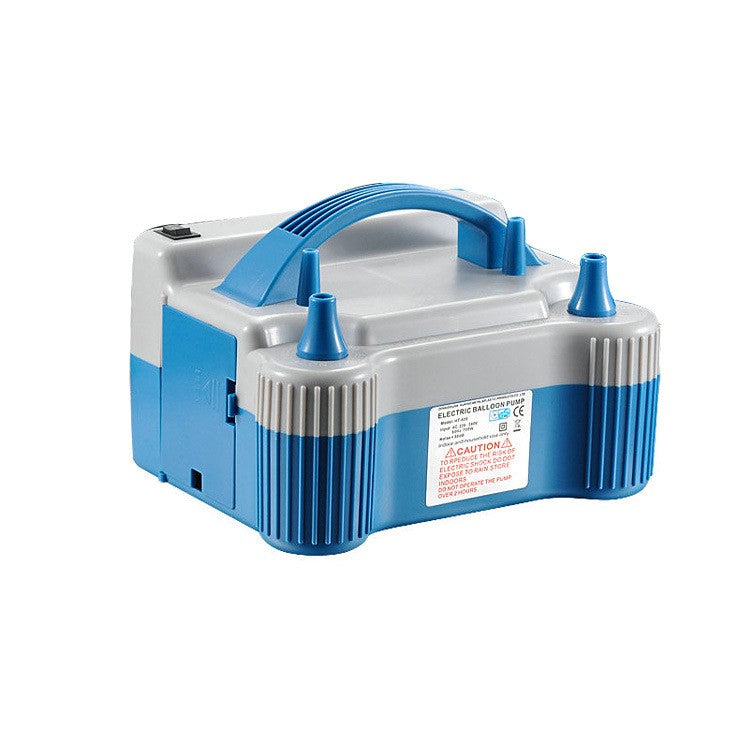 Pompa Electrica Pentru Umflat Baloane, 700 W, Doua Capete de Umflat, din Plastic, Albastru
