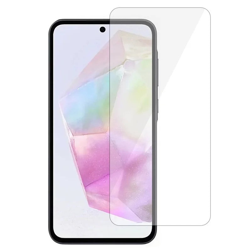 Folie Securizata pentru Samsung Galaxy A36, Flippy, Sticla Securizata 3D, High Definition Ultra Clear 2.5 HD, Margini Arc, 0.3 mm, Anti Zgirieturi, Anti bule, Transparenta