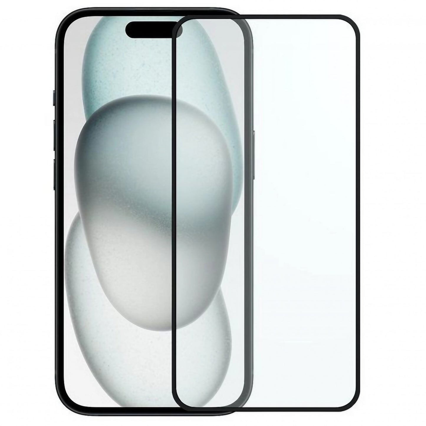 Folie Sticla Securizata, Flippy, compatibila cu Apple iPhone 16 Pro Max, Full Glue, Margini Negre, Transparent