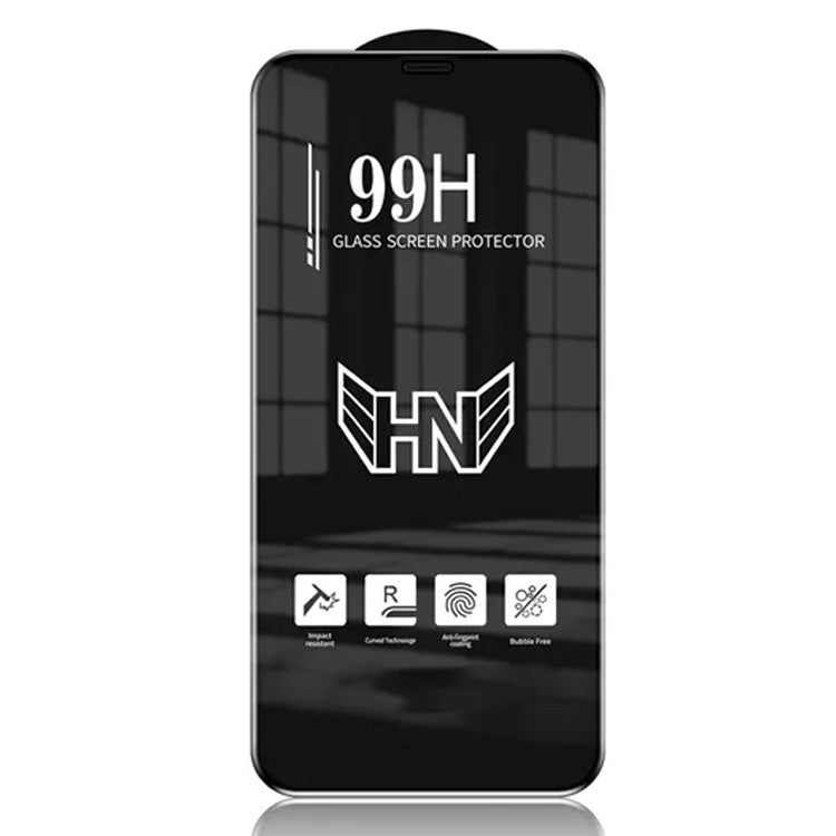 Folie Sticla Securizata, Flippy, compatibila cu Apple iPhone 16 Pro Max, Sticla, Super HD Glass, Antistatic, Margini Negre, 99H OG, Transparent