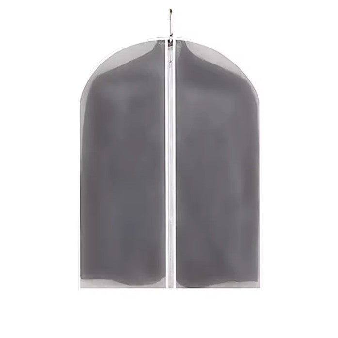 Set 5 Huse de Depozitare cu Fermoar, Flippy, pentru Haine, de Protectie, pentru Voiaj, Netesut, Rezistent la Praf, 60x80 cm, Transparent-Alb