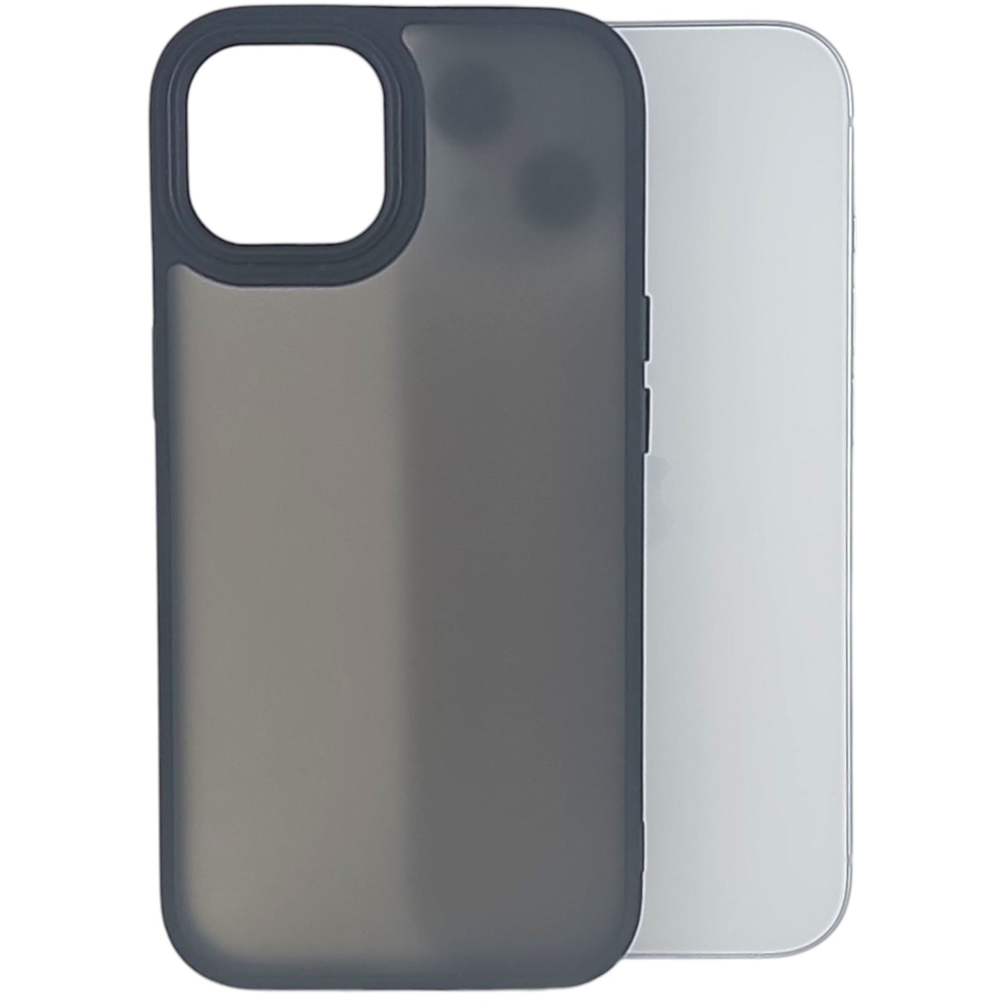 Husa de Protectie, Flippy, pentru iPhone 15 Plus, Satin Matte, din PC, Negru