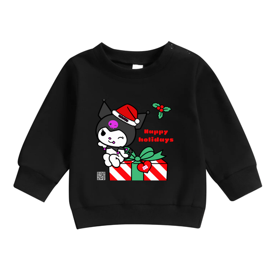 Bluză Happy Holidays cu Print Premium + QR Code Muzical – Nou în România