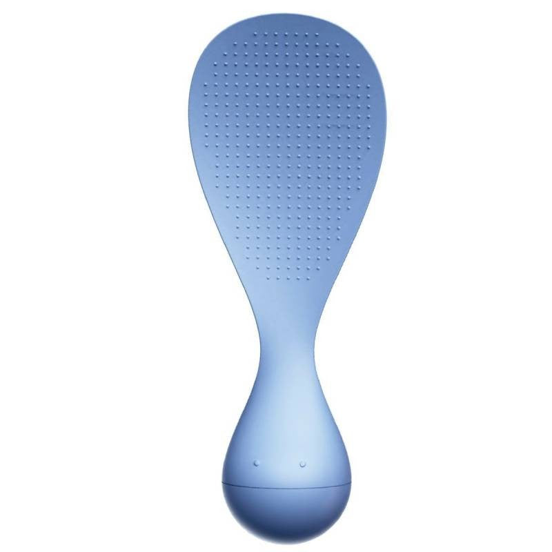 Lingura de Orez Termorezistenta cu Baza Antialunecare, Flippy, Albastra, Ideala pentru Preparare si Servire