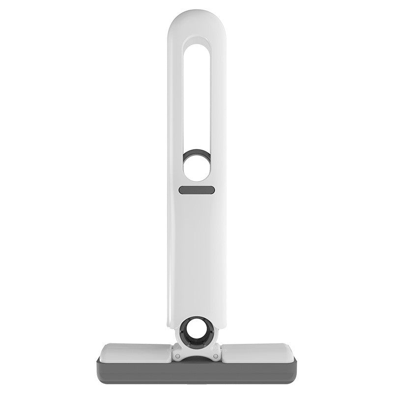 Mop de Mana Flippy, Mini-Portabil, cu Sistem de Stoarcere, Dispozitiv de Curatat Manual, cu Burete Absorbant, din PVA, 29.5 x 15.5 cm, 3 Rezerve, Alb