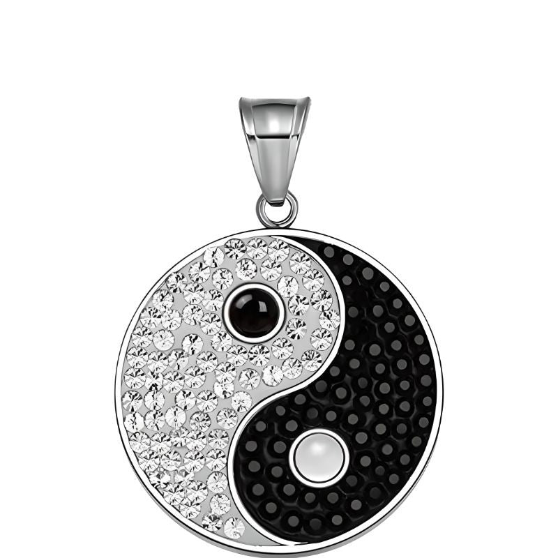 Pandantiv din Argint 925 Jolie Silver, Model Ying si Yang, 11 x 11 mm, 1.2 g