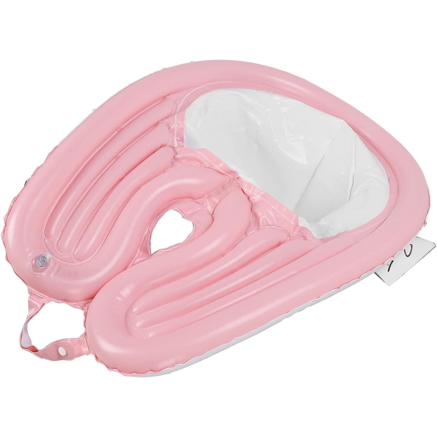 Set Gonflabil pentru Spalat pe Cap, Flippy, pentru Copii, Femei Insarcinate si Varstnici, 81 x 60 x 38 cm, Ajustabil, Roz