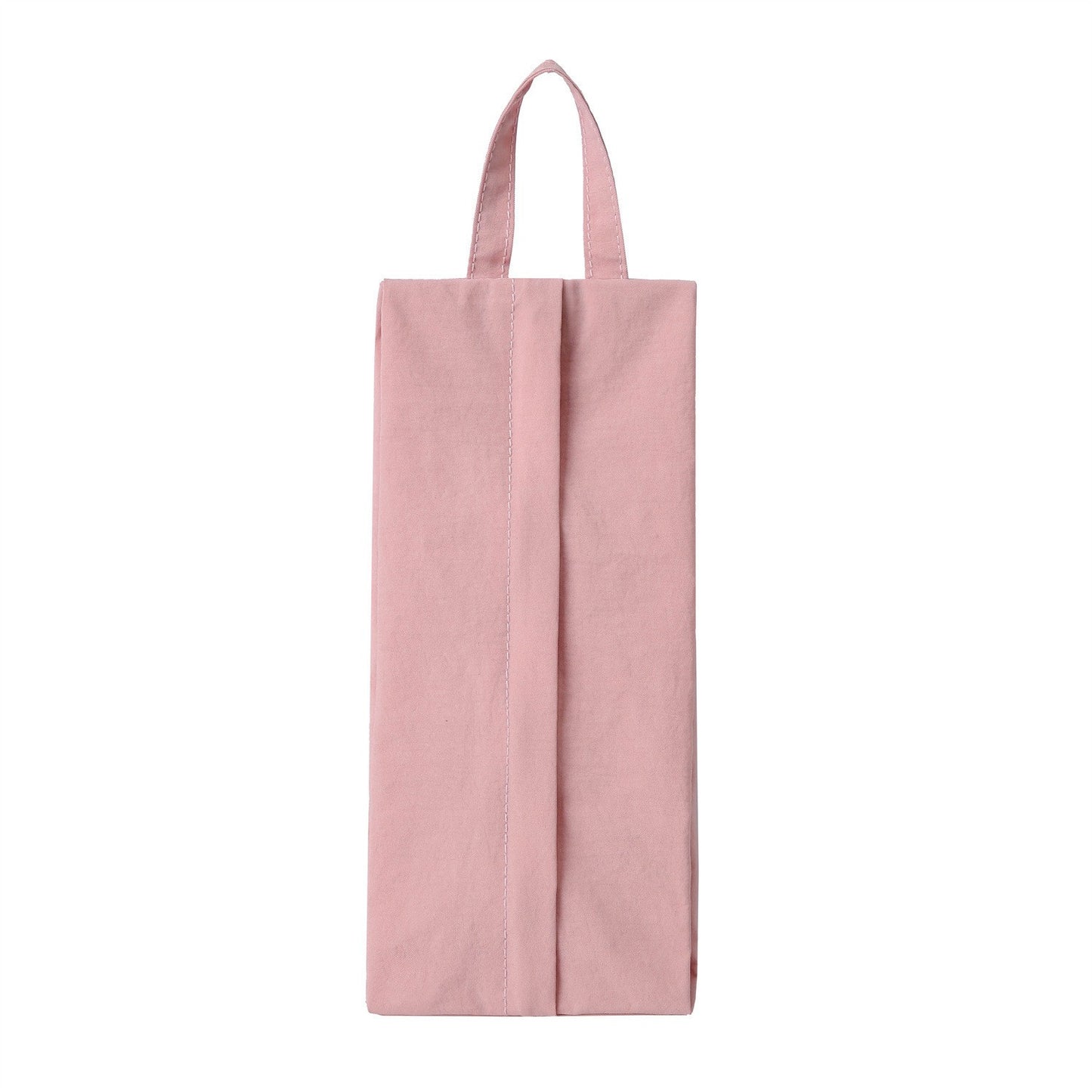 Geanta de Depozitare, Flippy, Pentru Haine Mici, Lenjerie, Sosete, Cosmetice, Impermeabila, cu Maner, 10x20x3 cm, Roz