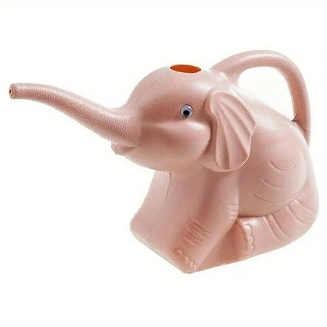 Stropitoare pentru Copii, Flippy, in forma de Elefant, 1500 mL, pentru Udat Plante, 19.5x17x11.8 cm, Roz