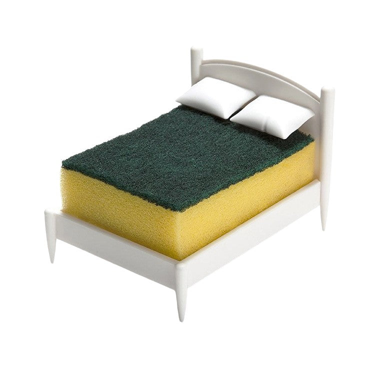 Suport de Scurgere, Flippy, pentru Burete/Sarma, Model Pat, Alb