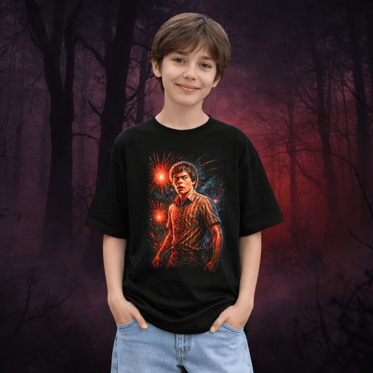 Tricou pentru Copii - Premium Dark 80s – R12