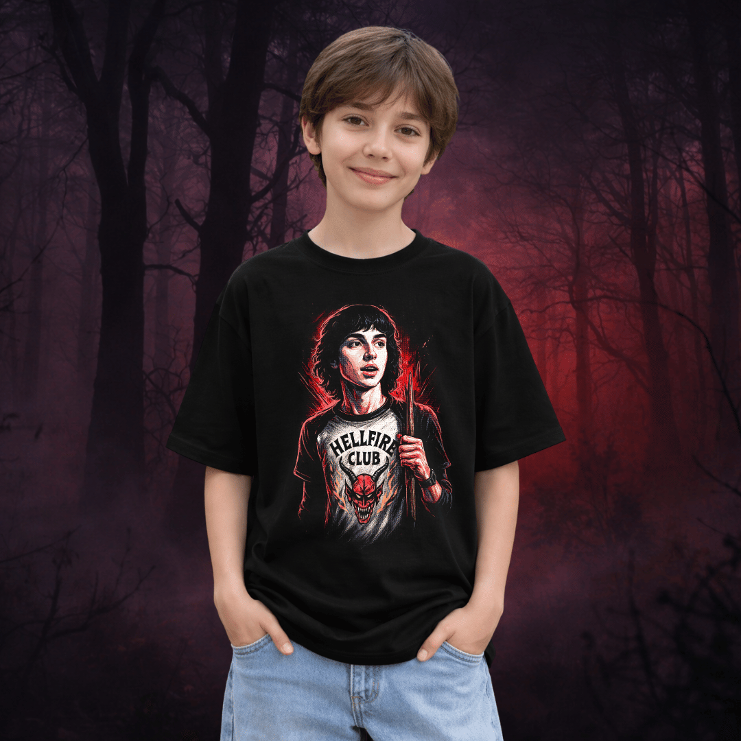 Tricou pentru Copii - Premium Dark 80s – R13