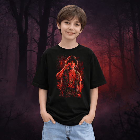 Tricou pentru Copii - Premium Dark 80s – R16