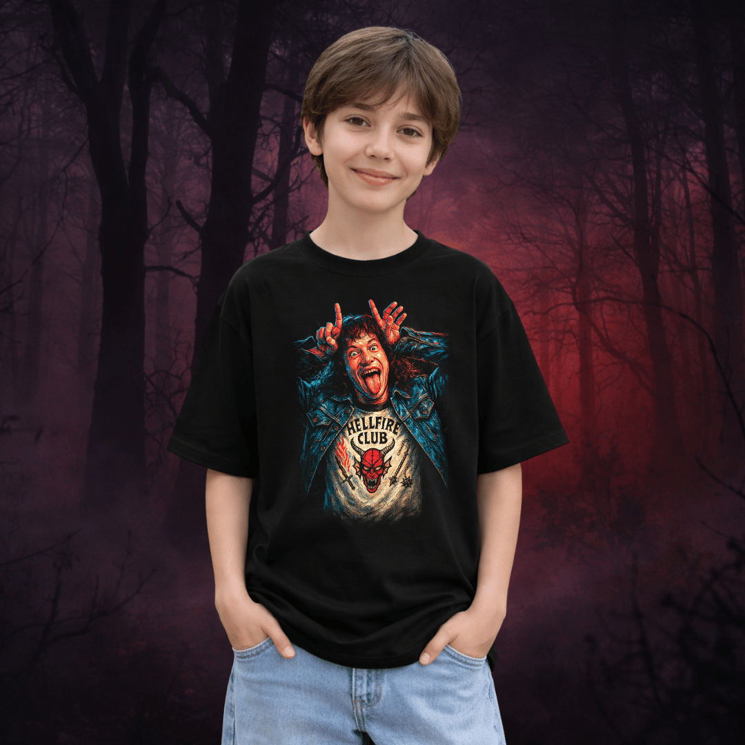 Tricou pentru Copii - Premium Dark 80s – R18