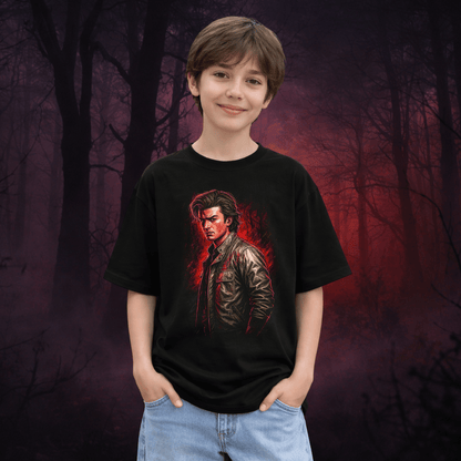 Tricou pentru Copii - Premium Dark 80s – R25