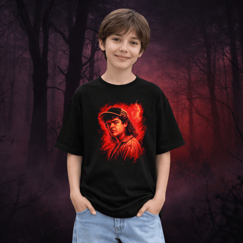 Tricou pentru Copii - Premium Dark 80s – R29