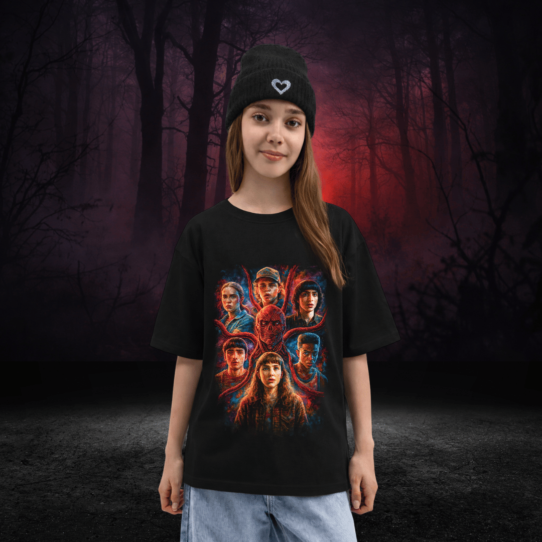 Tricou pentru Copii - Premium Dark 80s – R32