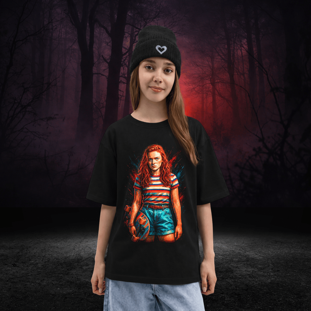 Tricou pentru Copii - Premium Dark 80s – R38