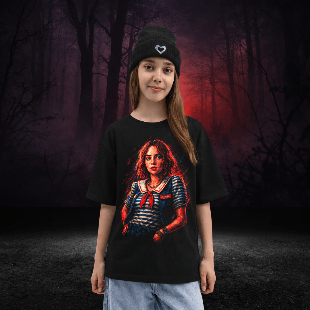 Tricou pentru Copii - Premium Dark 80s – R40