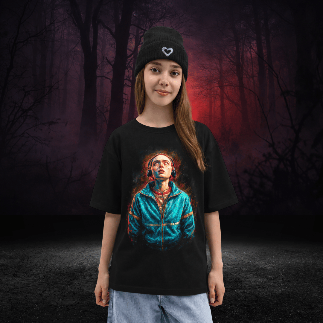 Tricou pentru Copii - Premium Dark 80s – R41