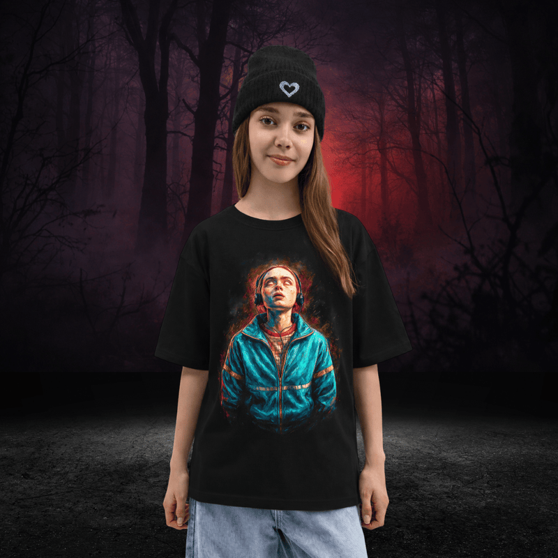 Tricou pentru Copii - Premium Dark 80s – R41