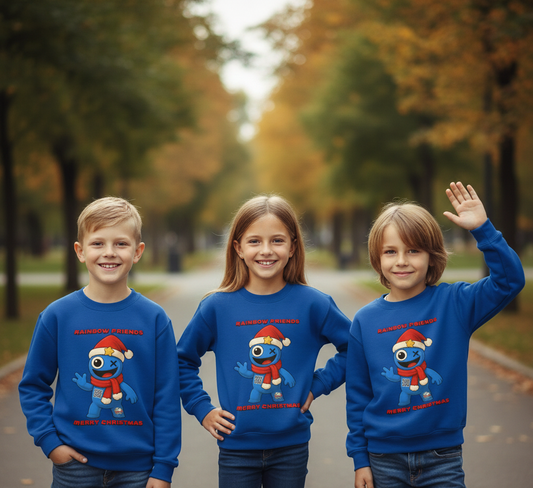 Bluza Rainbow Friends – Print Premium + QR Code Activ (Nou în România)