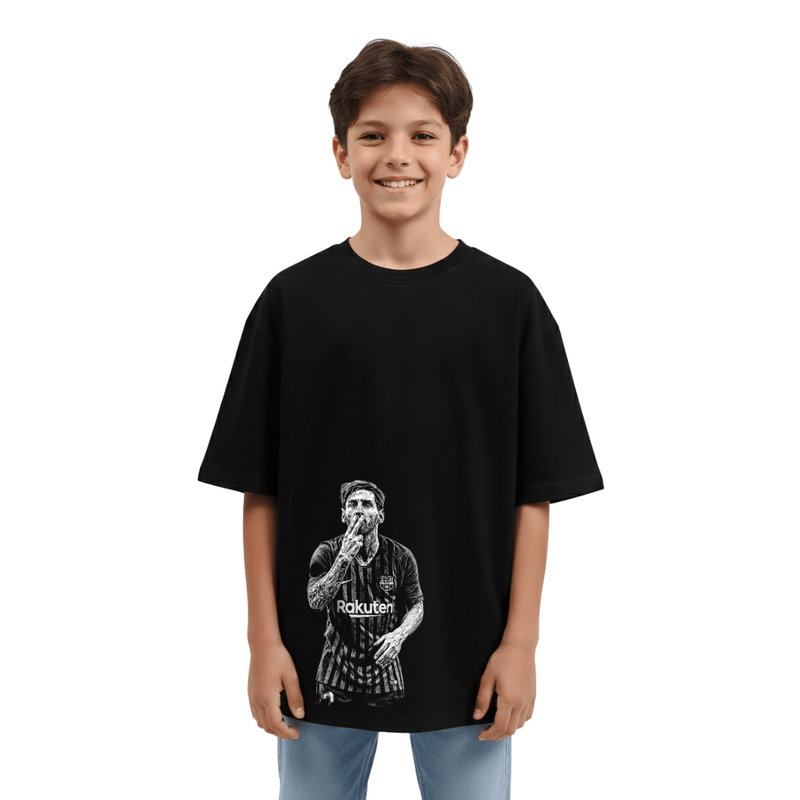 Tricou Copii Messi Legend Edition – Design Premium pentru Viitorii Campioni