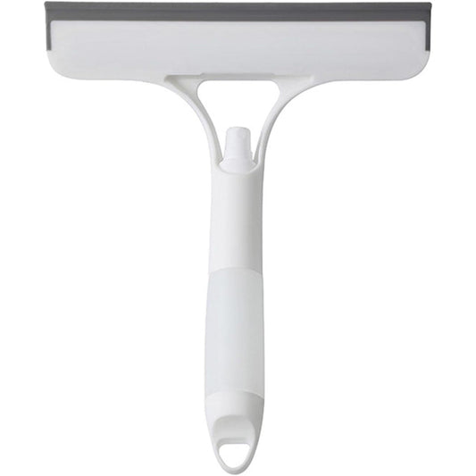 Racleta de Curatare 3 in 1, Flippy, Multifunctional, Pentru Casa si Masina, Pulverizator de Spray, Racleta din Silicon si Burete, 21.5 x 25.7 cm, Alb