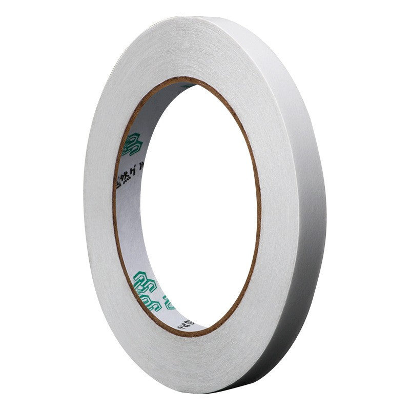 Banda Dubla Adeziva, Flippy, Banda Adeziva cu Burete, pentru Cadouri si Ambalaje, 2 m, Latime 0.8 cm, Alb