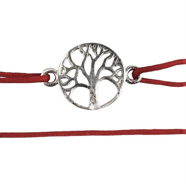 Bratara Snur Reglabil, Argint 925, Copacel In Cerc, Jolie Silver, 0.9 g, 2 cm x 1.2 cm