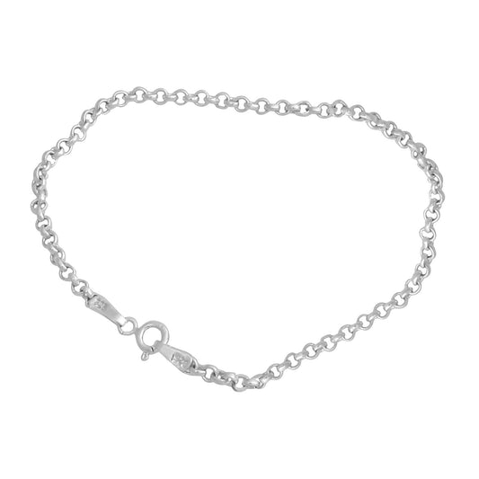 Bratara din Argint 925 Unisex cu Zale Rotunde