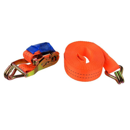 Chinga Ancorare cu Clichet, Flippy, 10 m Lungime, 5 cm Latime, Portocaliu