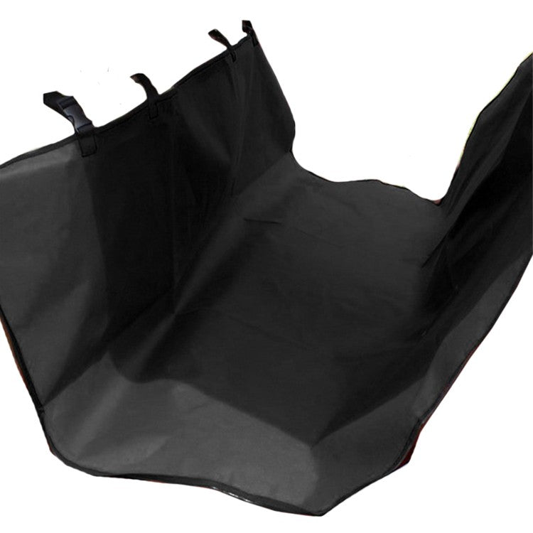 Covor pentru Masina, pentru Animalele de companie, Flippy, Covoras impermeabil, pentru Calatoriile Lungi, din Panza Oxford, 135 x 135 cm, Negru