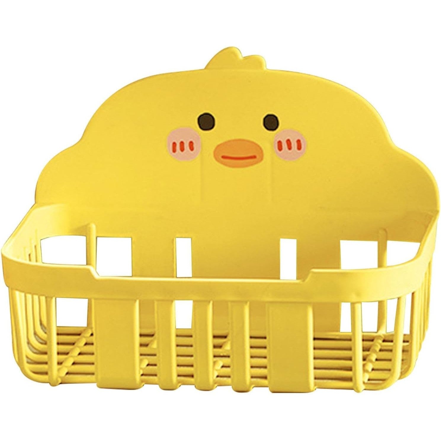 Cutie de Depozitare, Flippy, din Plastic, Montare pe Perete, Model Ratusca, 13x19x12 cm, Galben