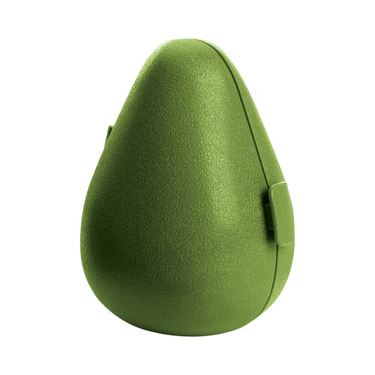 Cutie de depozitare si pastrare a alimentelor, Plastic, Flippy, Model Avocado, 8.4x8.4x12.3 cm, Verde