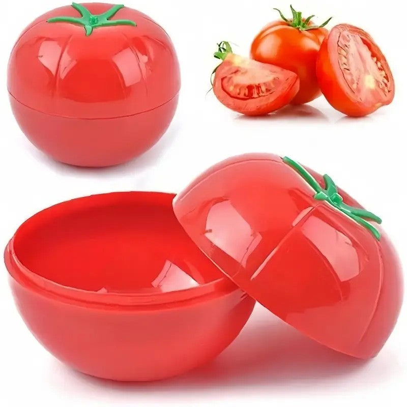 Cutie de depozitare si pastrare a alimentelor, Plastic, Flippy, Model Rosie, 10x10x8.5 cm, Rosie