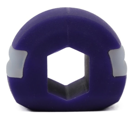 Dispozitiv de Tonifiere Faciala, Flippy, din Silicon, Corectare Mandibula/Maxilar, Mov