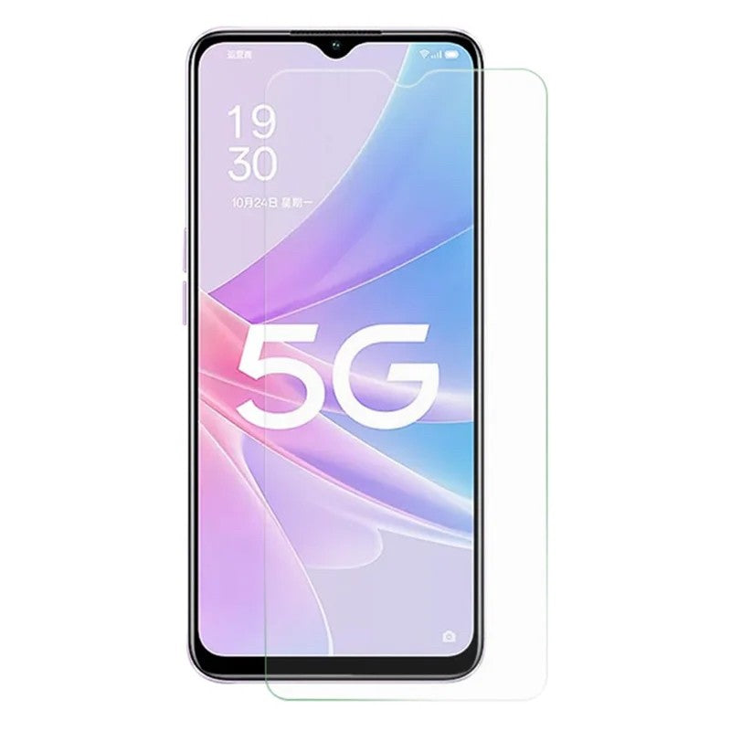 Folie Securizata pentru Oppo A78, Flippy, Sticla Securizata 3D, High Definition Ultra Clear 2.5 HD, Margini Arc, 0.3 mm, Anti Zgirieturi, Anti bule, Transparenta