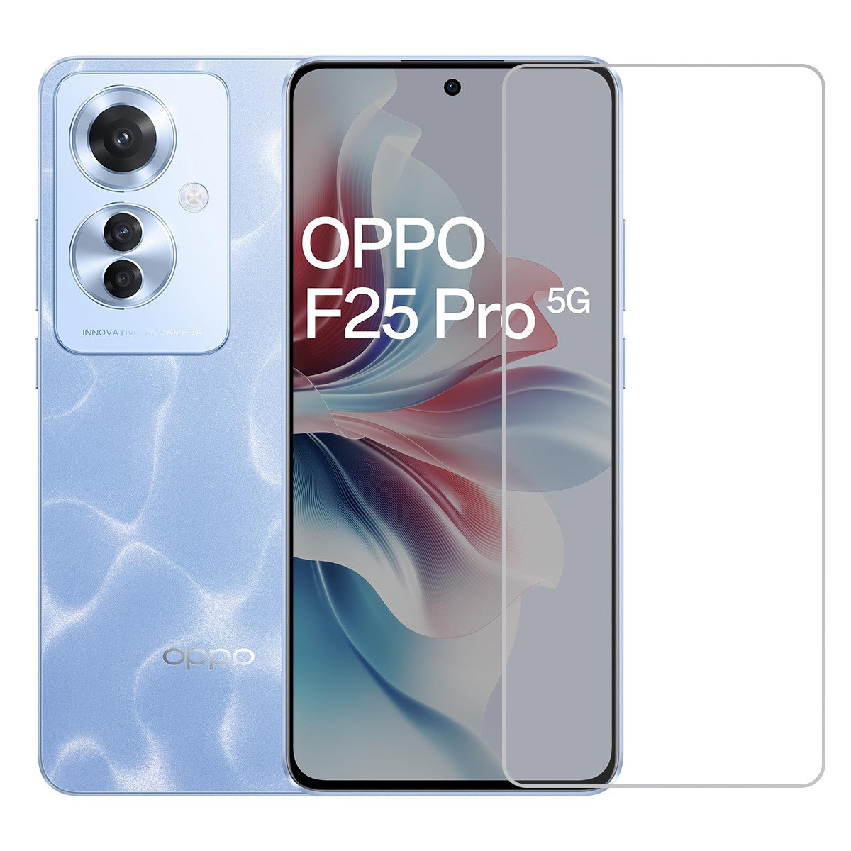 Folie Securizata pentru Oppo F25 Pro, Flippy, Sticla Securizata 3D, High Definition Ultra Clear 2.5 HD, Margini Arc, 0.3 mm, Anti Zgirieturi, Anti bule, TransparentaFolie de Sticla Transparenta, Flippy, 3D Compatibila cu Oppo F25 Pro