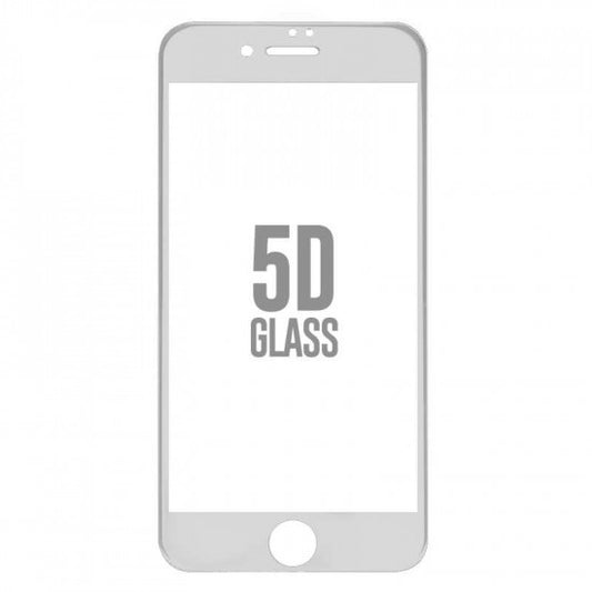 Folie Sticla Apple iPhone 7 4D/5D Alb