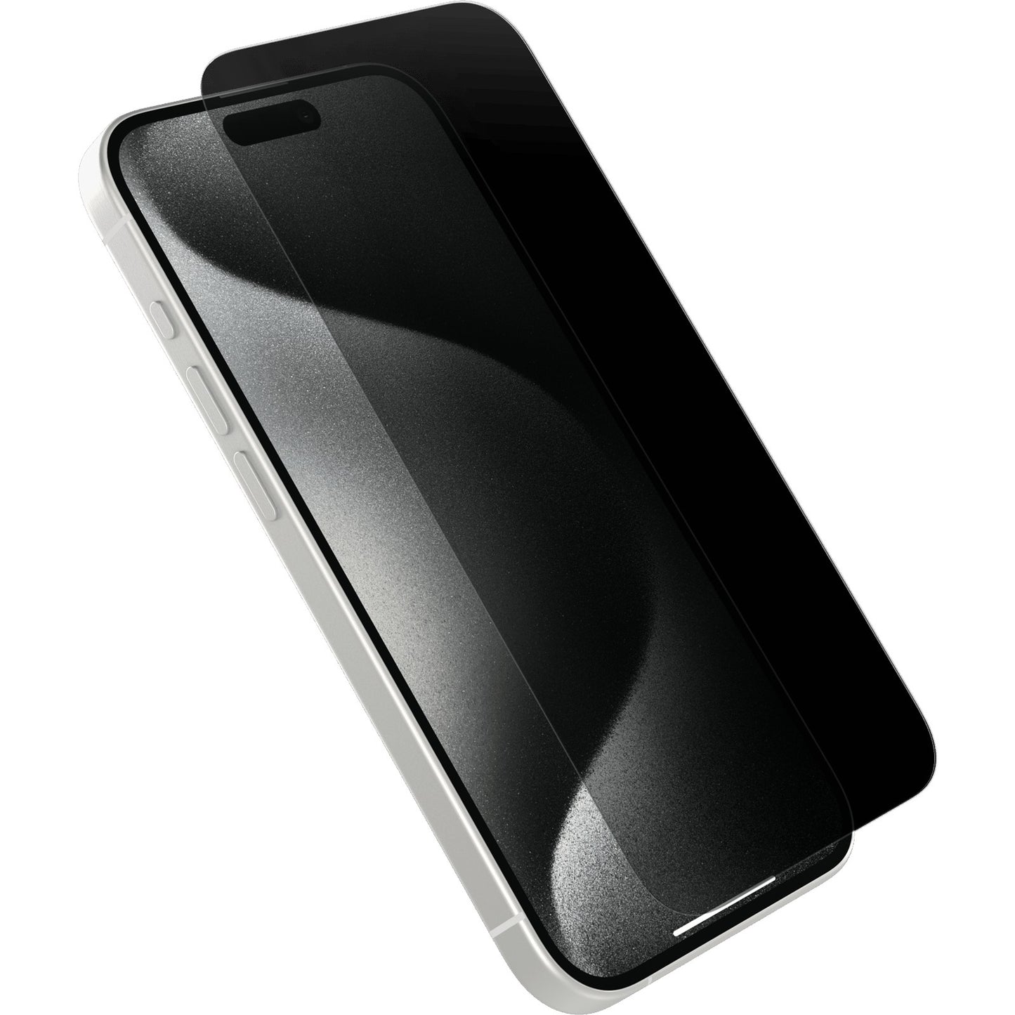 Folie Sticla Securizata, Flippy, Pentru Apple iPhone 16 Pro, Privacy Classic, 2.5D, Confidentialitate 30°, Negru Transparent