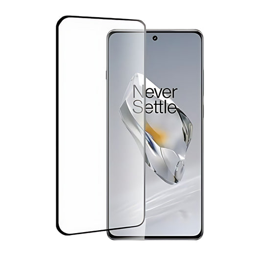 Folie Sticla Securizata, Flippy, Pentru OnePlus 12, Full Glue, Margini Negre, Transparent