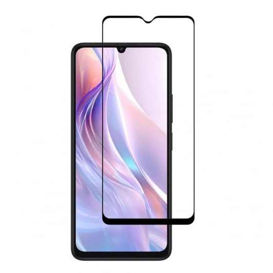 Folie Sticla Securizata, Flippy, Pentru Redmi 13C, Full Glue, Margini Negre, Transparent