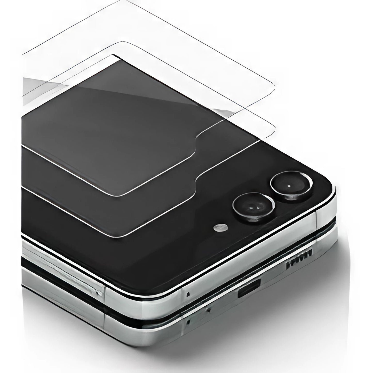 Folie Sticla Securizata, Flippy, Pentru Samsung Galaxy Z Flip5, 2.5D, HD, Transparenta