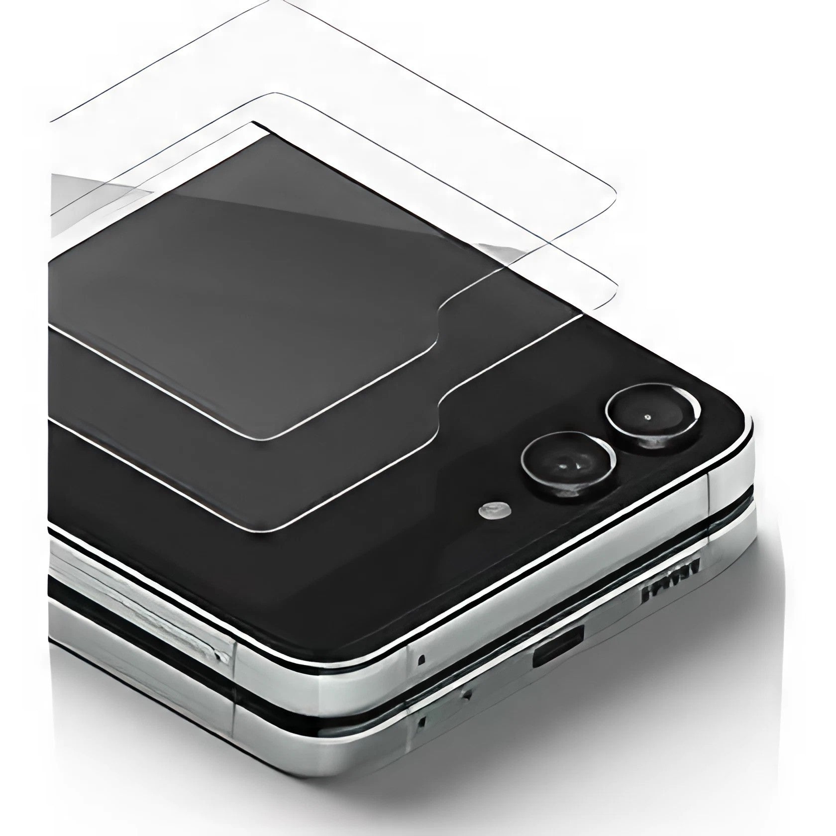 Folie Sticla Securizata, Flippy, Pentru Samsung Galaxy Z Flip5, 2.5D, HD, Transparenta