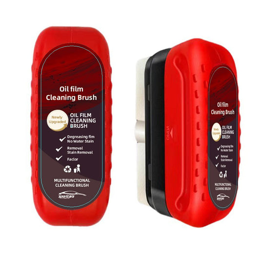 Perie Multifuncțională Auto Flippy, pentru Îndepărtarea Urmelor de pe Parbriz și Oglinzi, Anti-Aburire, Roșu