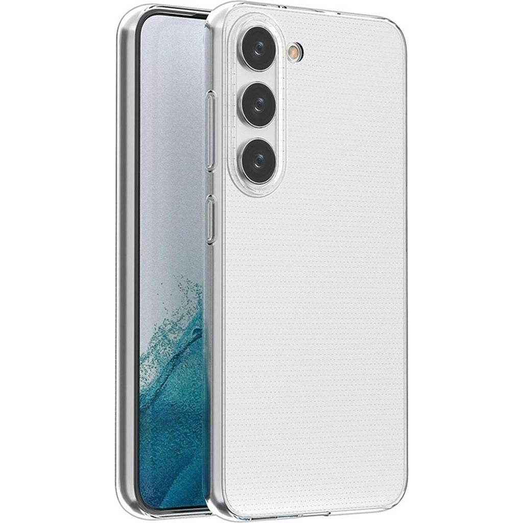 Husa de Protectie, Flippy, Compatibila cu Samsung Galaxy S23 FE 5G, TPU, Transparent