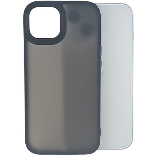Husa de Protectie, Flippy, pentru iPhone 15 Plus, Satin Matte, din PC, Negru